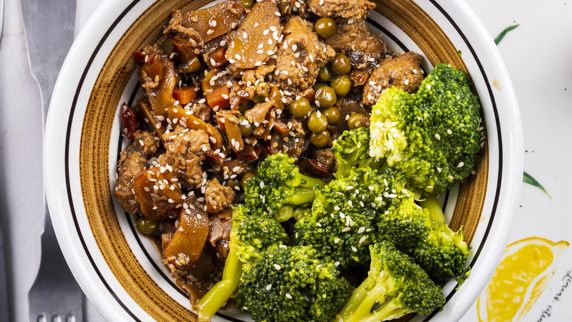Ground Turkey Teriyaki Bowl & Broccoli 3