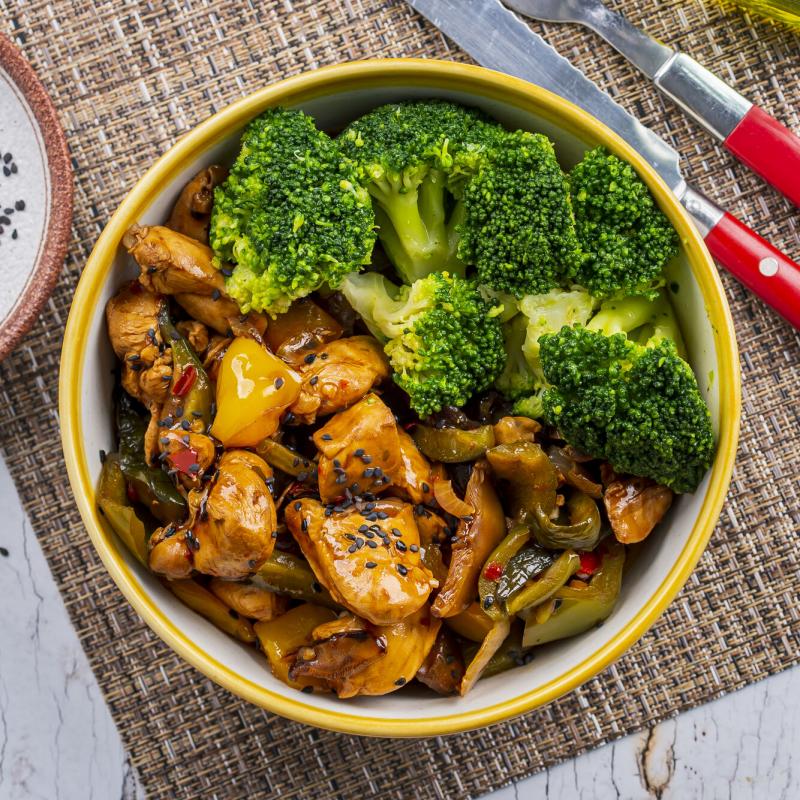 Pui Sweet Chili & Broccoli
