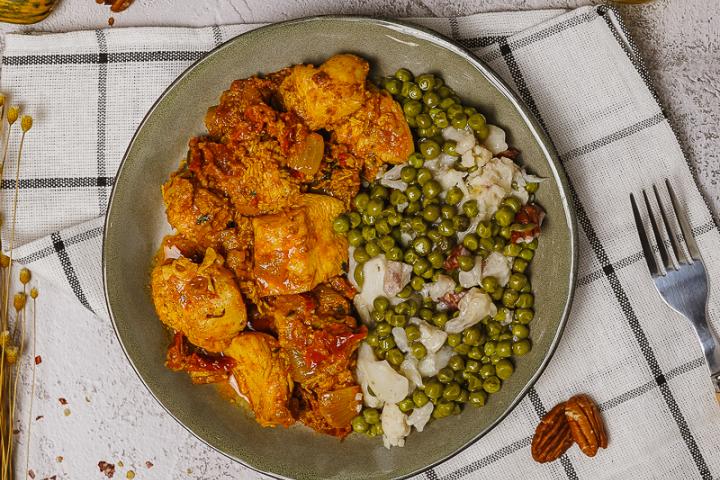 Spicy Brazilian Chicken & Conopida cu Parmezan 1