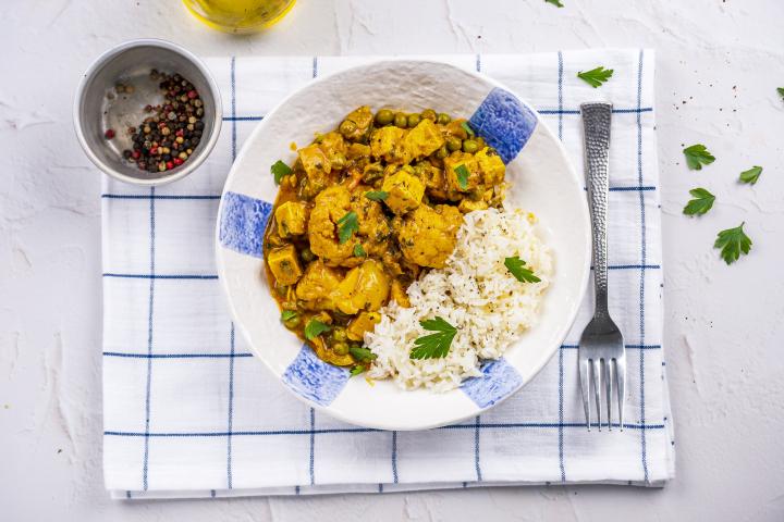 Tofu Tikka Masala & Orez Jasmine ( promotie)