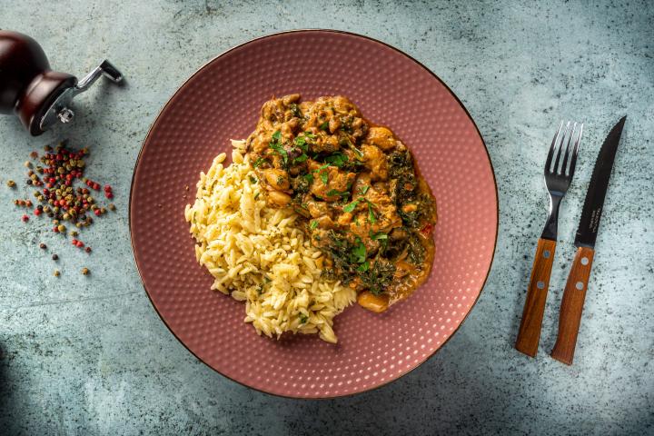 African Peanut Stew & Risoni cu Legume (promotie)