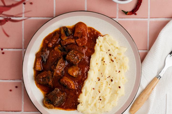 Bourguignon de Vita & Piure de Cartofi 3