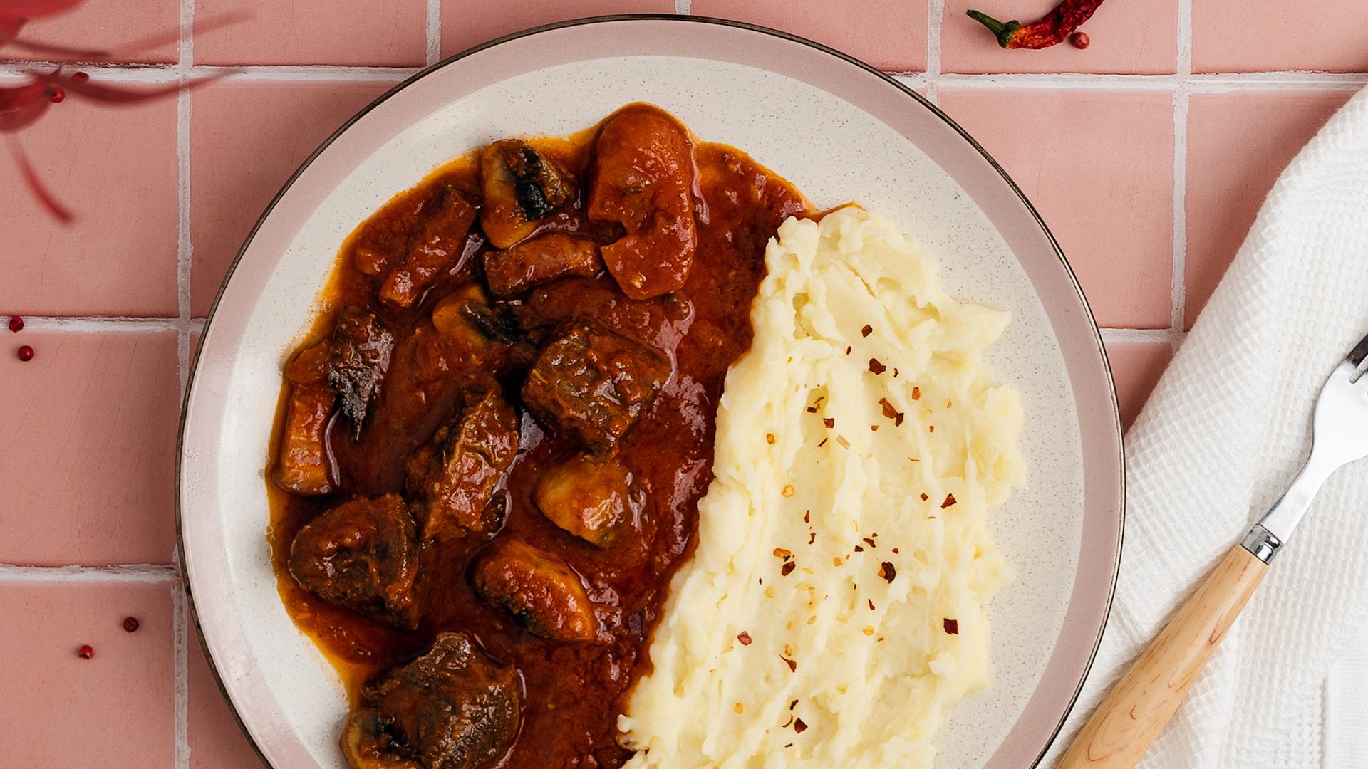 Bourguignon de Vita & Piure de Cartofi 3