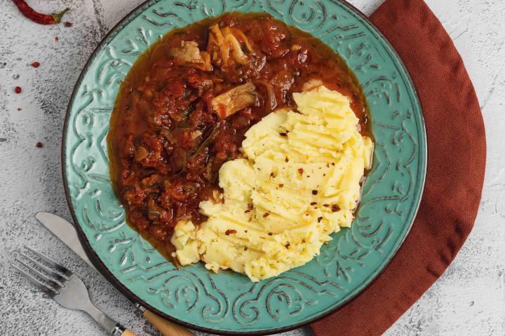 Tocanita de Ciuperci Pleurotus & Piure de Cartofi ( promotie)