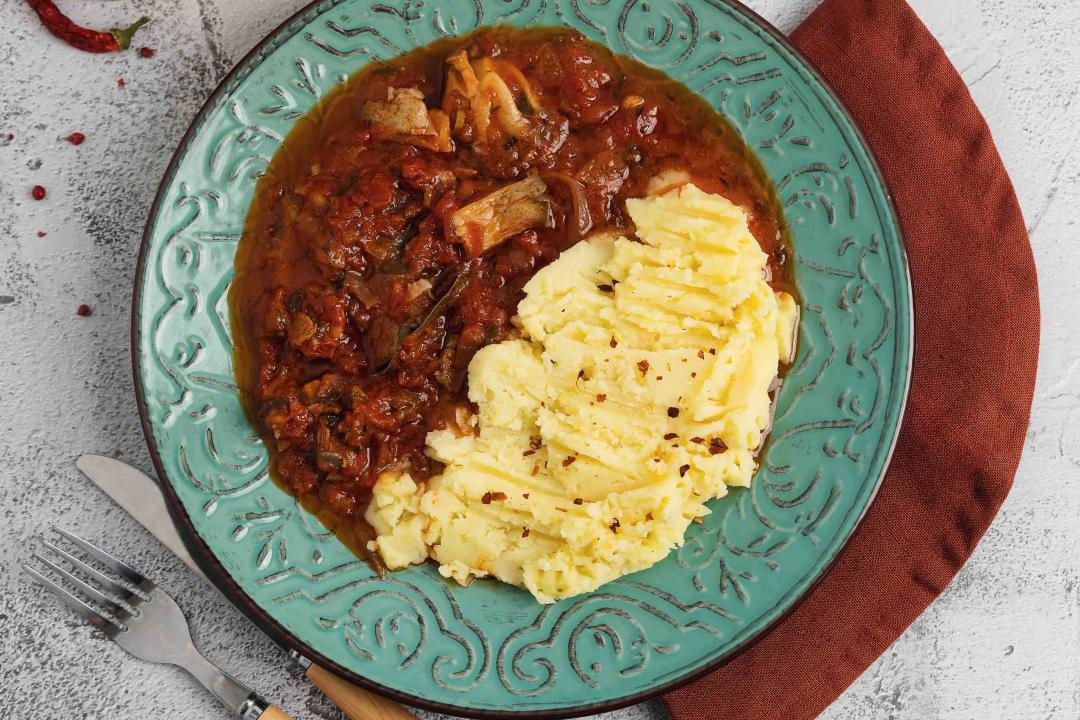 Tocanita de Ciuperci Pleurotus & Piure de Cartofi ( promotie)