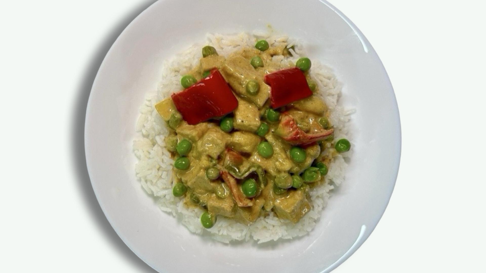 Tofu Tikka Masala & Orez Jasmine 1