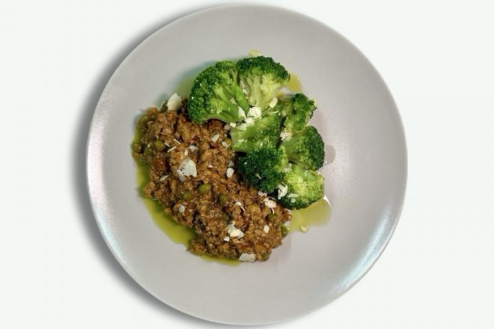 Ground Turkey Teriyaki Bowl & Broccoli 1