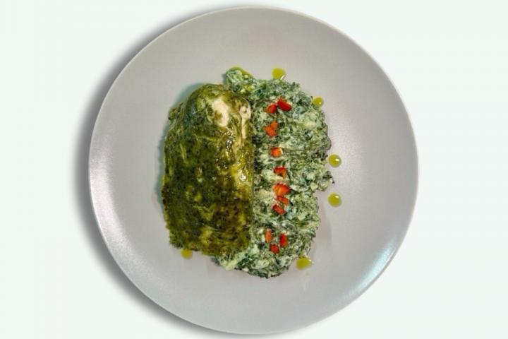 Cilantro Lime Chicken & Spanac 1
