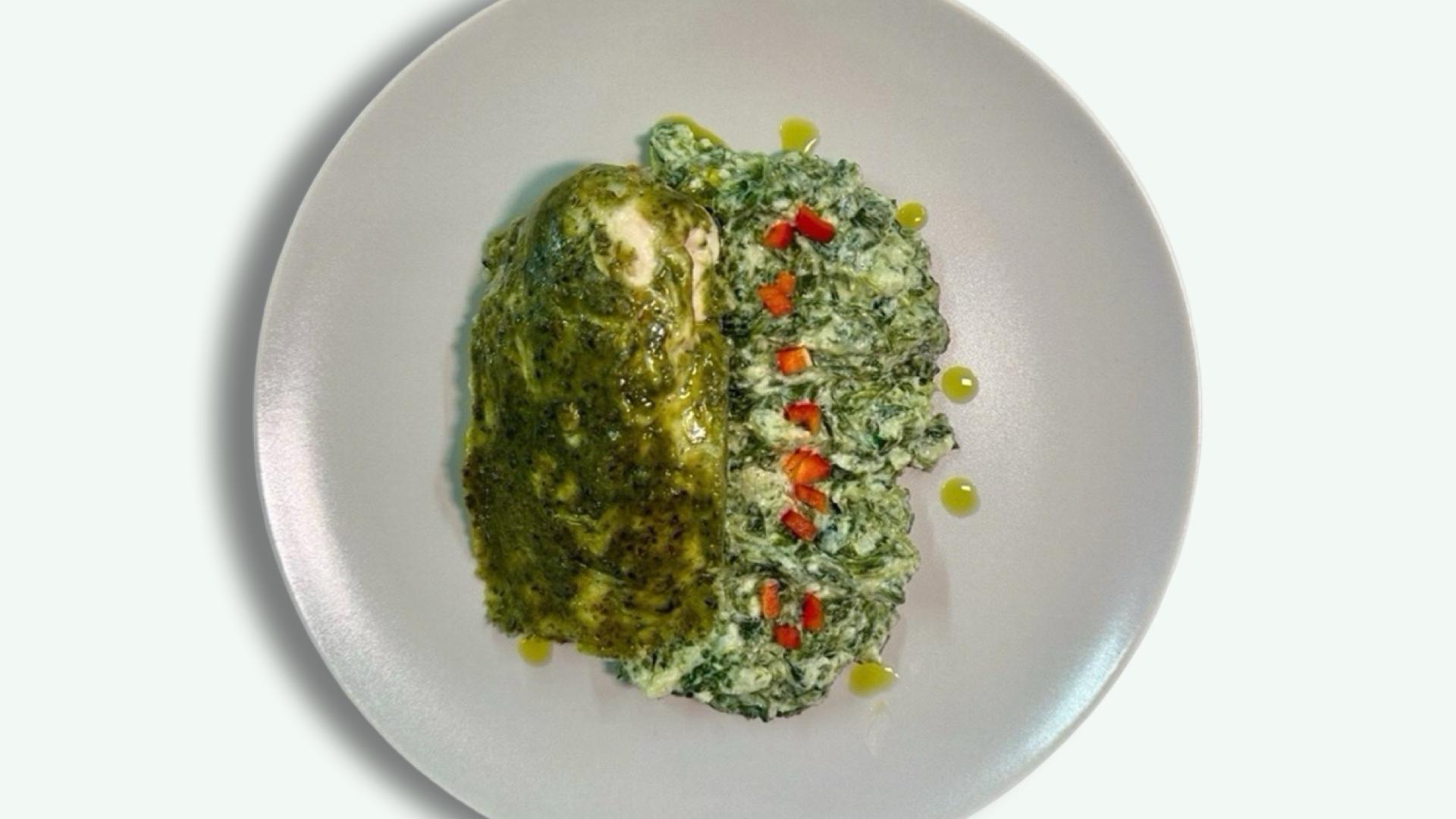 Cilantro Lime Chicken & Spanac 1