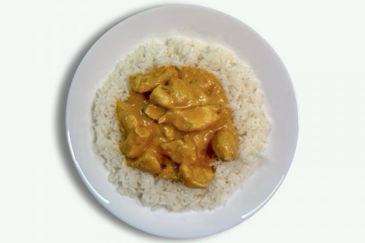 Butter Chicken & Orez Jasmine 1
