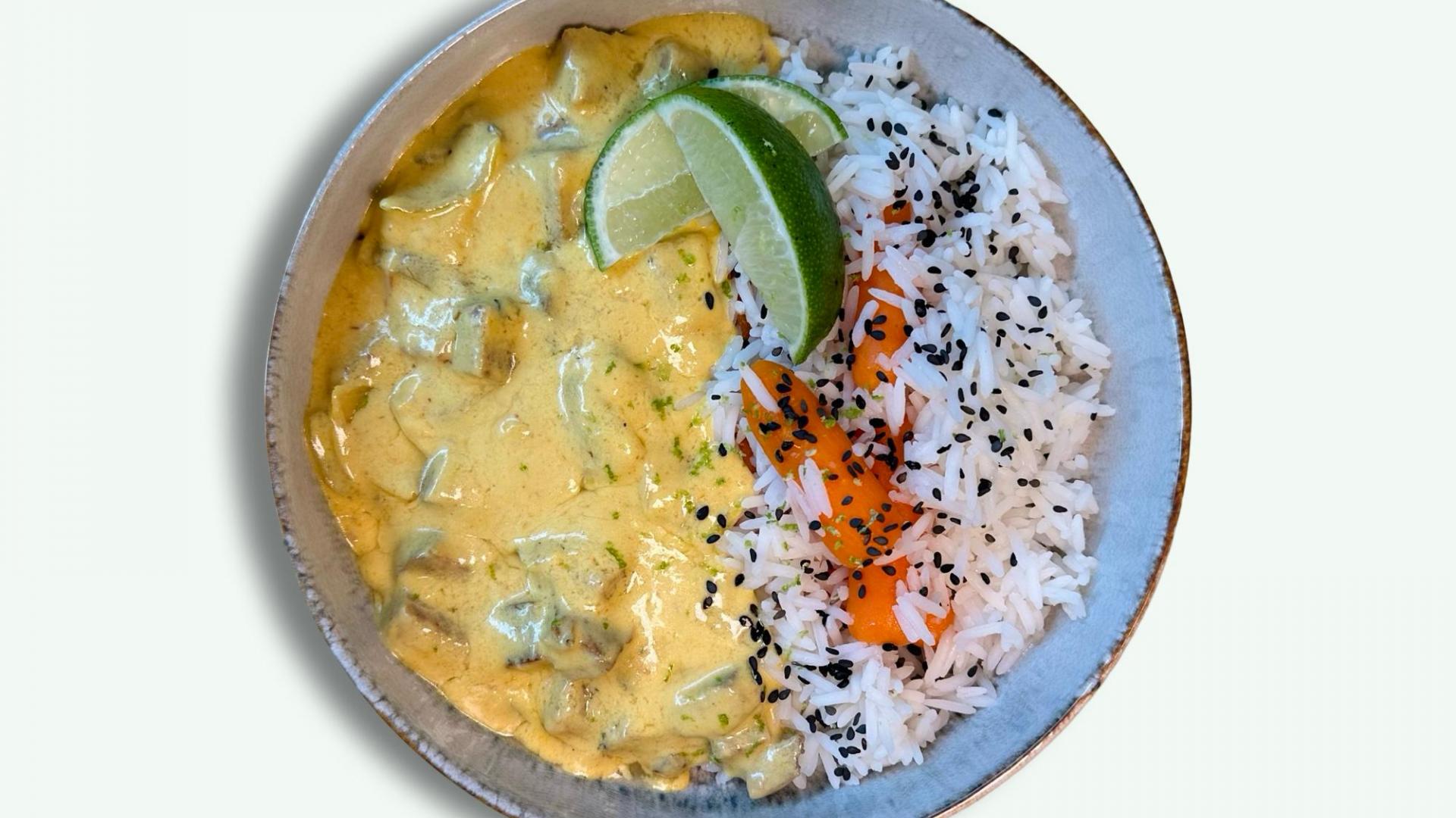 Beef Curry & Orez cu Baby Morcov 1