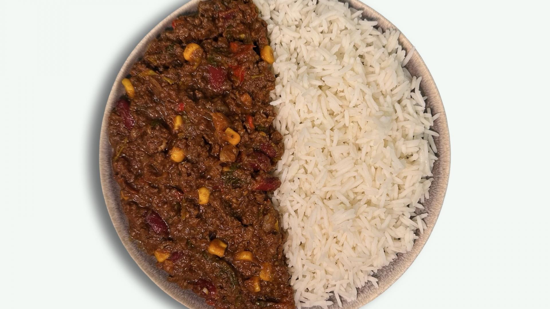 Chili Con Carne & Orez Basmati 1