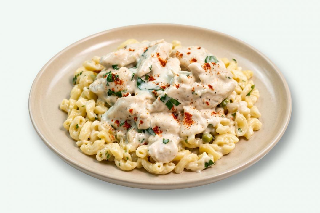 Chicken Mac Alfredo