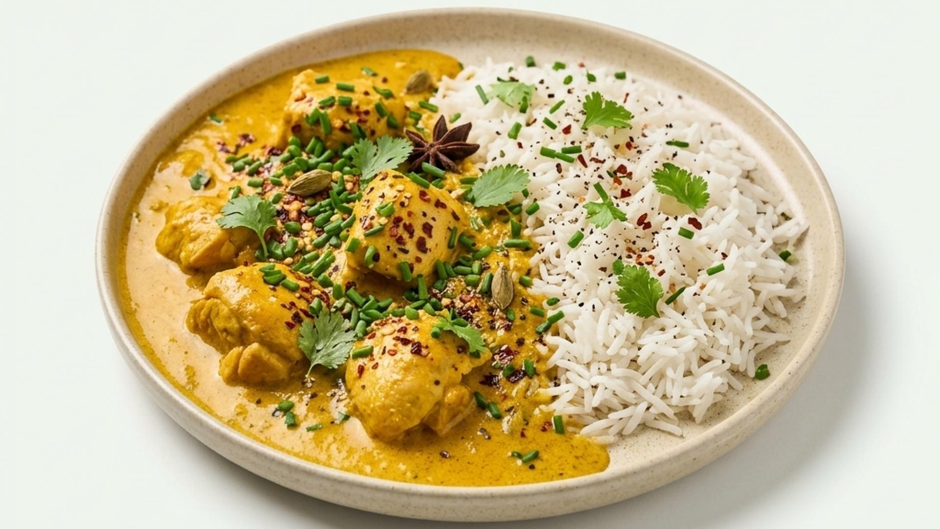 Chicken Tikka Masala cu orez basmati