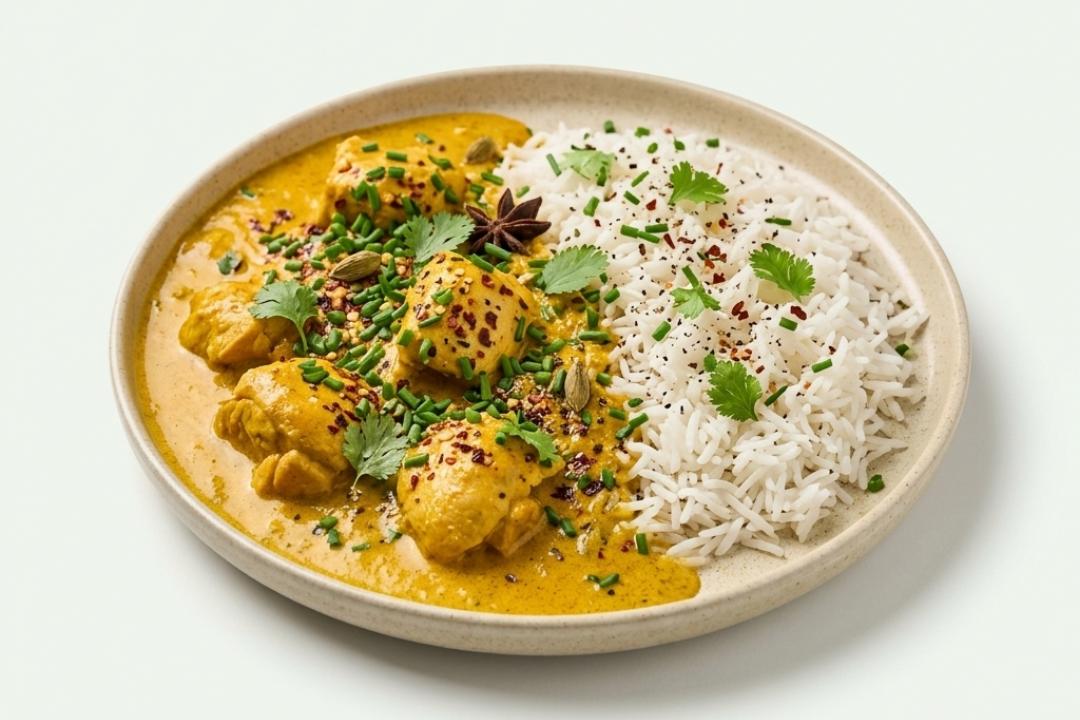 Chicken Tikka Masala cu orez basmati